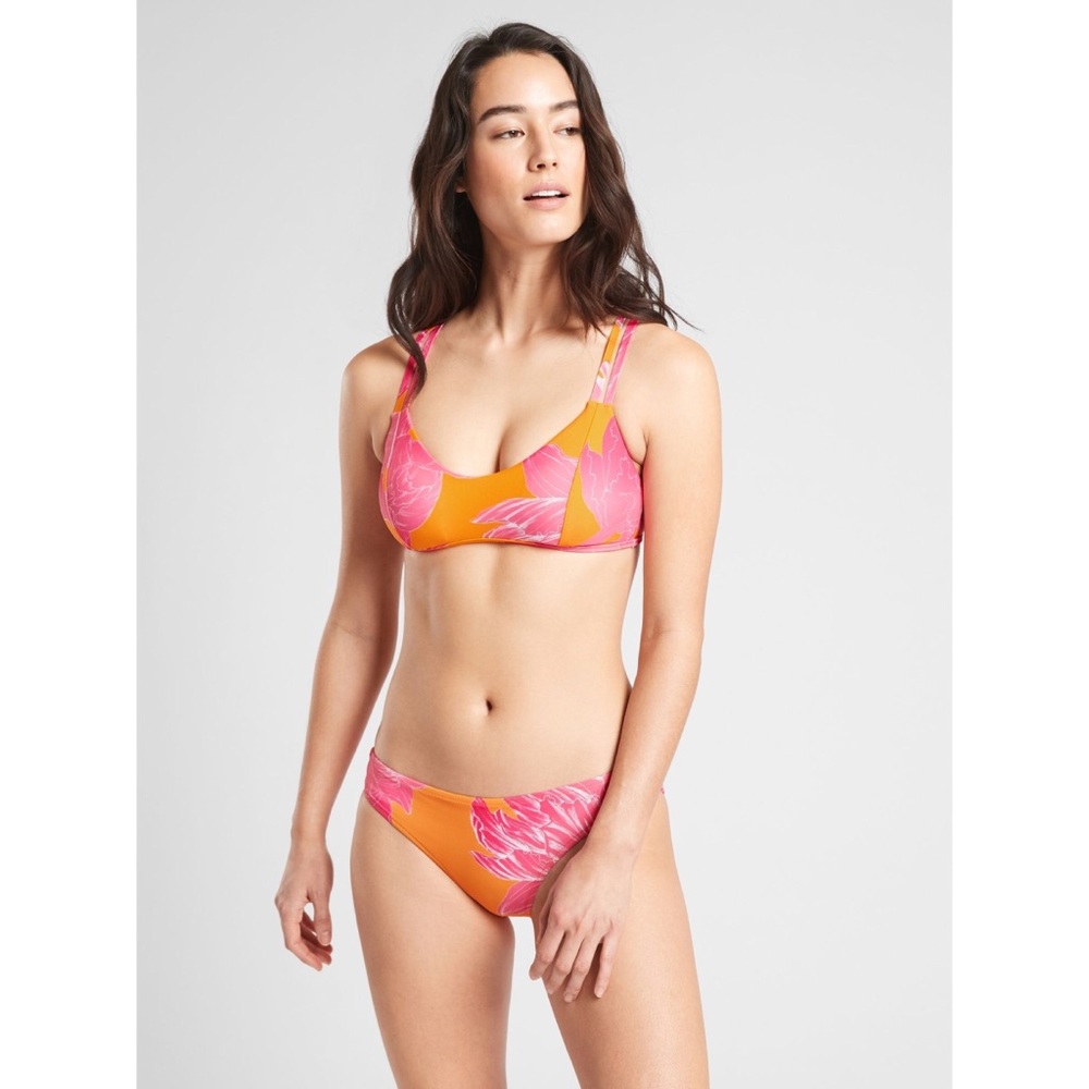 Athleta south swell Kailua bikini top swim printed